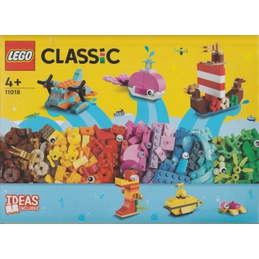 LEGO CLASSIC 11018 DIVERTIMENTO CREATIVO SULL'OCEANO