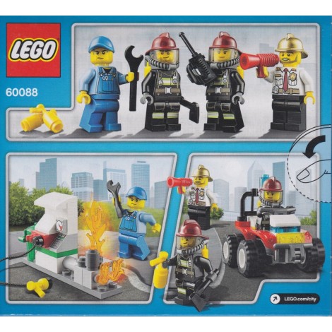 LEGO CITY 60088 STARTER SET DEI POMPIERI