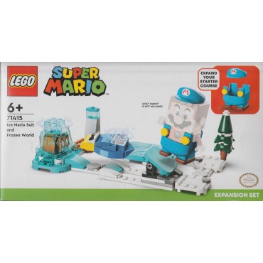 LEGO SUPER MARIO 71415 COSTUME DI MARIO GHIACCIO E MONDO GHIACCIATO - PACK ESPANSIONE