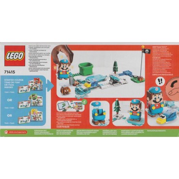 LEGO SUPER MARIO 71415 COSTUME DI MARIO GHIACCIO E MONDO GHIACCIATO - PACK ESPANSIONE