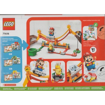 LEGO SUPER MARIO 71416 LAVA WAVE RIDE EXPANSION SET