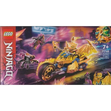 LEGO NINJAGO 71768 LA MOTO DRAGO D'ORO DI JAY
