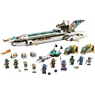 LEGO NINJAGO scatola leggermente danneggiata 71756 IDRO VASCELLO