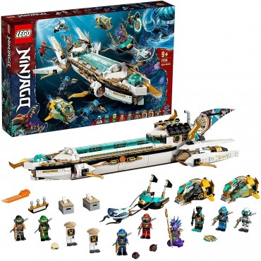 LEGO NINJAGO scatola leggermente danneggiata 71756 IDRO VASCELLO