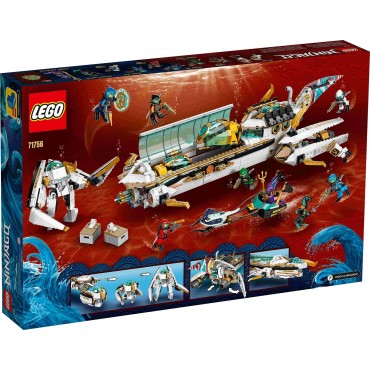 LEGO NINJAGO scatola leggermente danneggiata 71756 IDRO VASCELLO