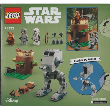 LEGO 4+ STAR WARS 75332 AT- ST ( WITH EWOK BEAR )