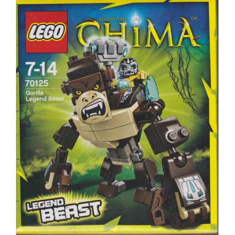 LEGO CHIMA 70125 GORZAN'S GORILLA LEGEND BEAST