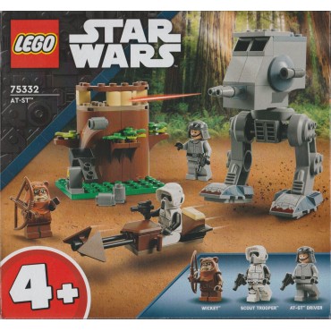 LEGO 4+ STAR WARS 75332 AT- ST ( WITH EWOK BEAR )