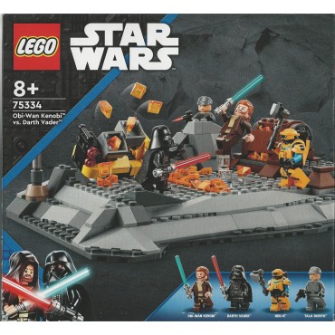 LEGO STAR WARS 75334 OBI WAN KENOBI VS DARTH VADER