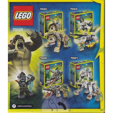 LEGO CHIMA 70125 IL GORILLA LEGGENDARIO DI GORZAN