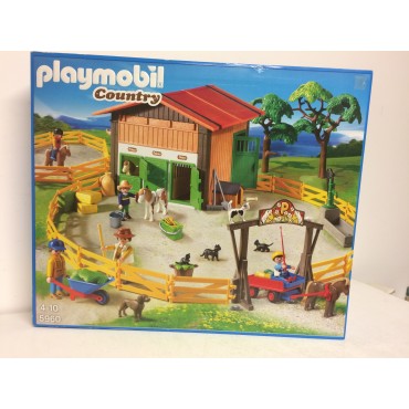 PLAYMOBIL COUNTRY 5960 IL RANCH DEI PONY