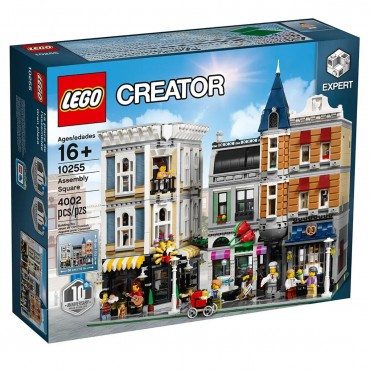 LEGO CREATOR - ICONS 10255 PIAZZA DELL'ASSEMBLEA MODULAR - EXPERT