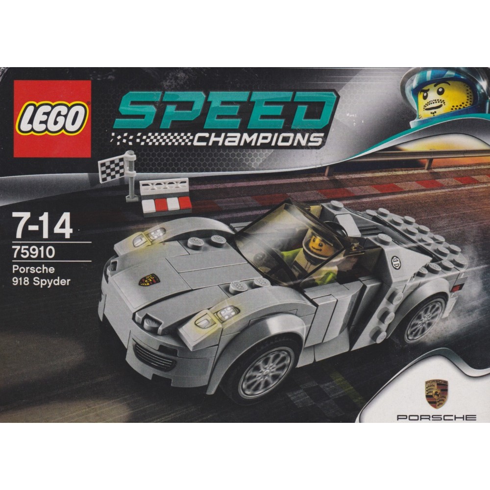 LEGO SPEED RACERS 75910 PORSCHE 918 SPYDER