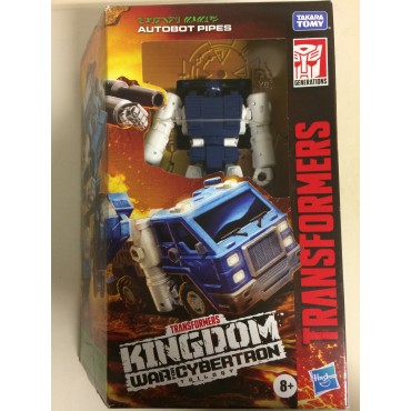 TRANSFORMERS ACTION FIGURE 5.5 " - 15 cm AUTOBOT PIPES WFC-K32  War for Cybertron DELUXE CLASS hasbro F0682