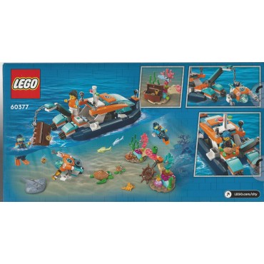 LEGO CITY 60377 EXPLORER DIVING BOAT