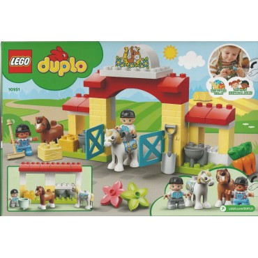 LEGO DUPLO 10951 HORSE STABLE AND PONY CARE