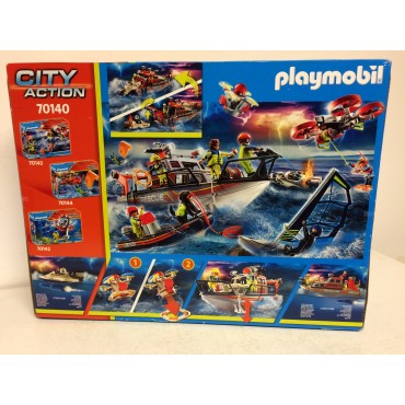 PLAYMOBIL CITY ACTION 70140   PATROL BOAT WITH PERSONAL WATERCRAFT