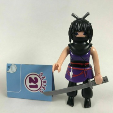 PLAYMOBIL FI?URES 70733 SERIE 21 09 NINJA GIRL