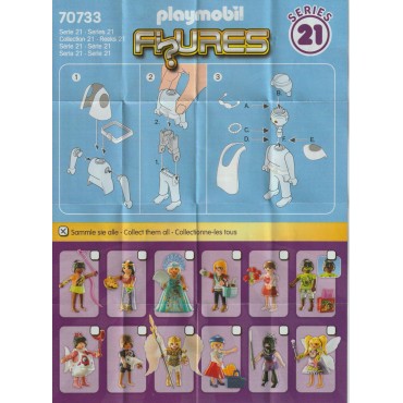 copy of PLAYMOBIL FI?URES 70733 SERIE 21 11 PIN UP WITH FLOWERS
