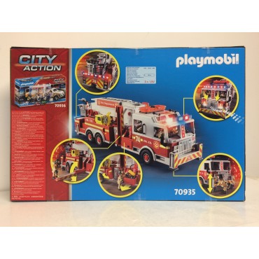 PLAYMOBIL CITY ACTION 70935 AUTOSCALA DEI POMPIERI