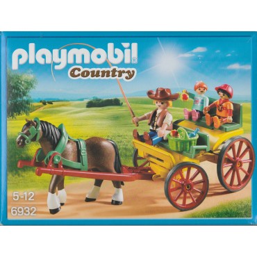 PLAYMOBIL COUNTRY 6932 CALESSE CON CAVALLO