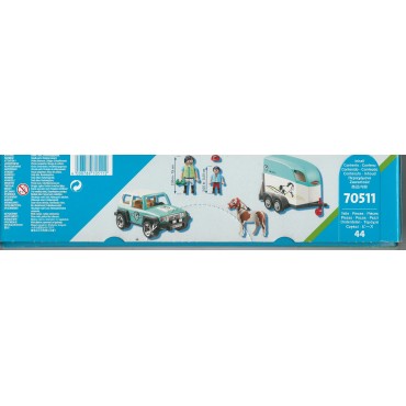 PLAYMOBIL COUNTRY 70511 AUTO CON RIMORCHIO PER PONY