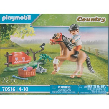 PLAYMOBIL COUNTRY 70516 PONY CONNEMARA