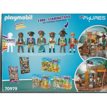 PLAYMOBIL MY FI?URES 70979 PIRATES ISLAND