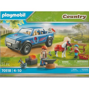 PLAYMOBIL COUNTRY 70518 MANISCALCO CON PICK UP