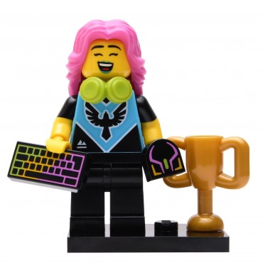 LEGO  MINIFIGURE 71045 02 E-SPORT GAMER SERIE 25