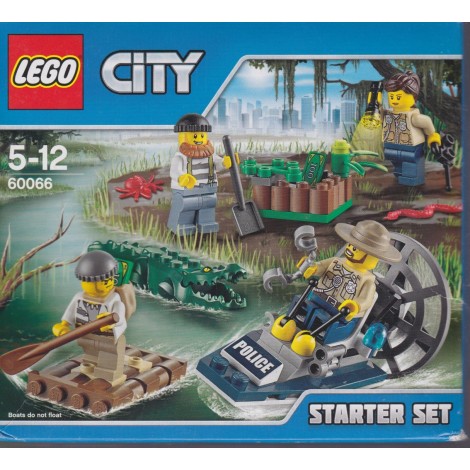 LEGO CITY 60066 SWAMP POLICE STARTER SET