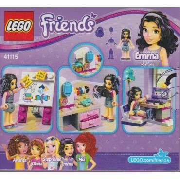 LEGO FRIENDS 41115 IL LABORATORIO CREATIVO DI EMMA