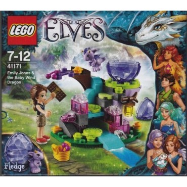 LEGO ELVES 41171EMILY JONES E IL DRAGHETTO DEL VENTO