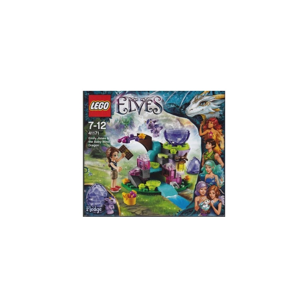 LEGO ELVES 41171EMILY JONES E IL DRAGHETTO DEL VENTO