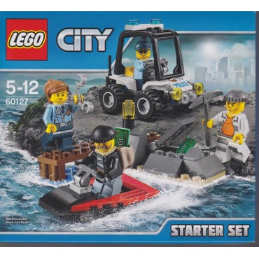 LEGO CITY 60127 STARTER SET DELLA POLIZIA DELL'ISOLA