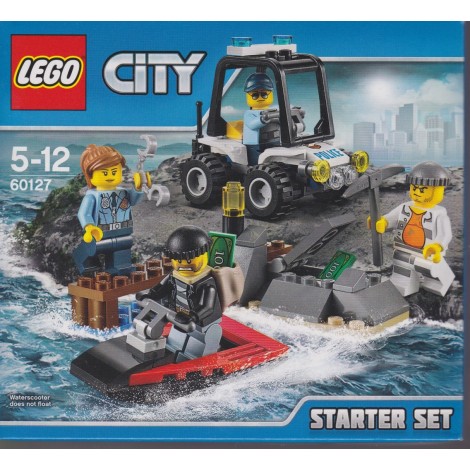 LEGO CITY 60127 STARTER SET DELLA POLIZIA DELL'ISOLA