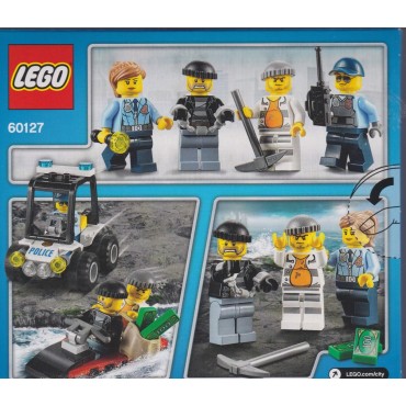 LEGO CITY 60127 STARTER SET DELLA POLIZIA DELL'ISOLA