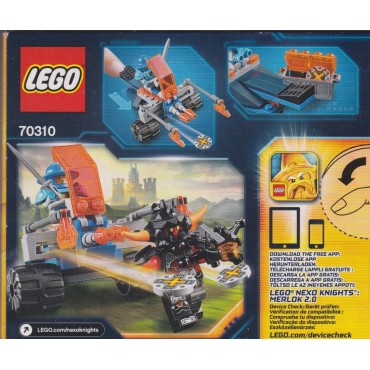 LEGO NEXO KNIGHT 70310 BLASTER DA BATTAGLIA DI KNIGHTON