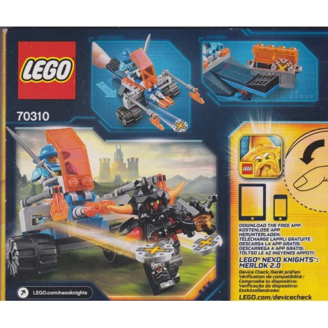 LEGO NEXO KNIGHT 70310 KNIGHTON BATTLE BLASTER