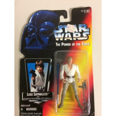 STAR WARS ACTION FIGURE  3.75 " - 9 cm LUKE SKYWALKER WITH GRAPPLING HOOK BLASTER & LIGHTSABER Hasbro 69571