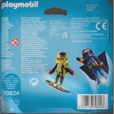 PLAYMOBIL DUO PACK FIGURES 70824 AIR STUNT SHOW