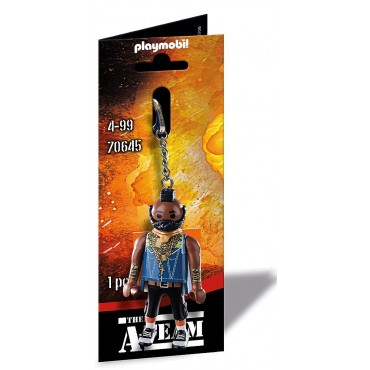 PLAYMOBIL KEYRING FIGURE 70645 THE A TEAM - B.A. BARACUS