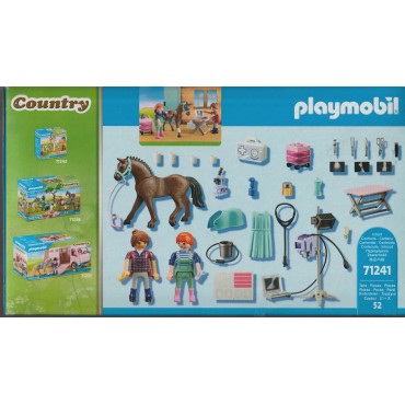 PLAYMOBIL COUNTRY 71241 HORSE VETERINARIAN