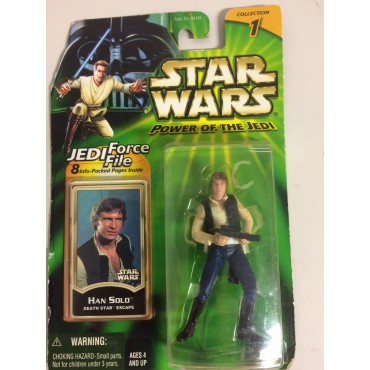 STAR WARS ACTION FIGURE  3.75 " - 9 cm  HAN SOLO DEATH STAR ESCAPE Hasbro 84445