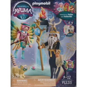 PLAYMOBIL ADVENTURES OF AYUMA 71235 ABJATUS AND FAIRY HILDI