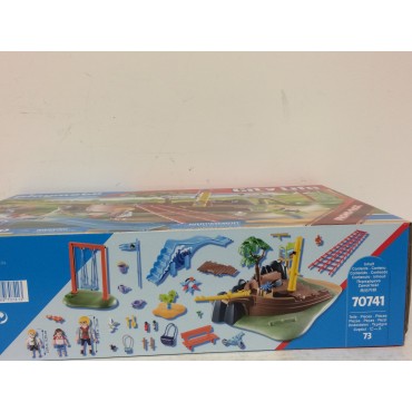 PLAYMOBIL CITY LIFE 70741 PARCO GIOCHI DEI PIRATI promo pack