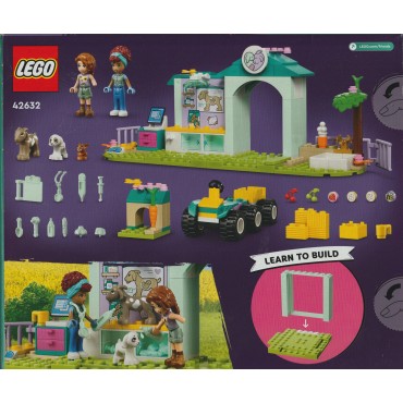 LEGO 4+ FRIENDS 42632 FARM ANIMAL VET CLINIC