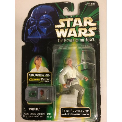 STAR WARS ACTION FIGURE  3.75 " - 9 cm LUKE SKYWALKER WITH T16 SKYHOPPER MODEL Hasbro 84211