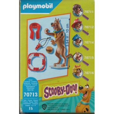 PLAYMOBIL SCOOBY DOO 70713 damaged box SCOOBY LIFEGUARD