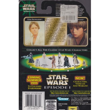 STAR WARS ACTION FIGURE  3.75 " - 9 cm LUKE SKYWALKER WITH T16 SKYHOPPER MODEL Hasbro 84211